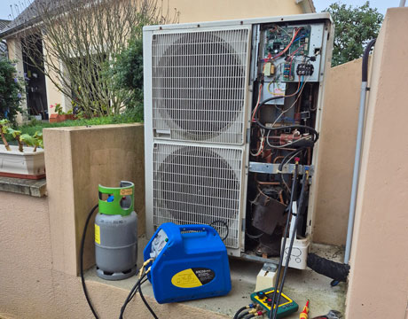 Dépannage de pompe à chaleur Air Eau (PAC)